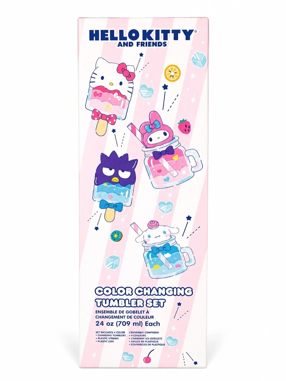 Hello Kitty Color Changing Tumbler Set